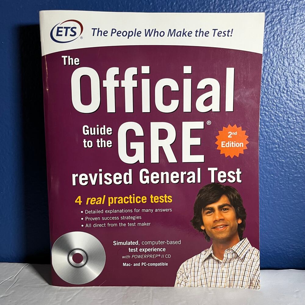 The Official Guide to the GRE Revised General Test With CDRom, 2nd Edition Book